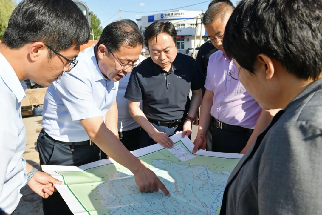 颖建书记再赴乡镇实地检查这项关乎民生的大事！