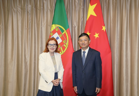 生态环境部部长黄润秋会见葡萄牙环境与能源部部长卡瓦略2